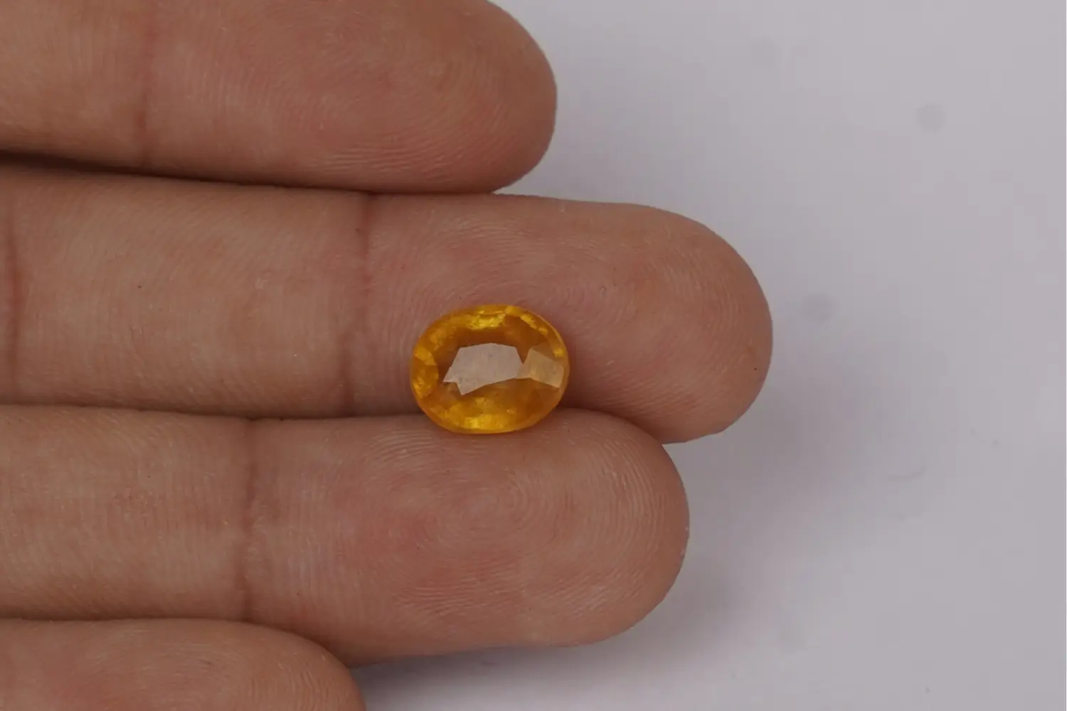 pukhraj - 3.71 carats - Image 5