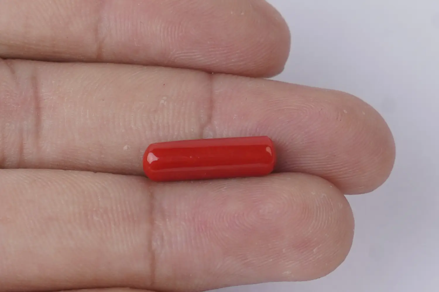 Red Coral (Moonga Stone)-4.32 carats - Image 4