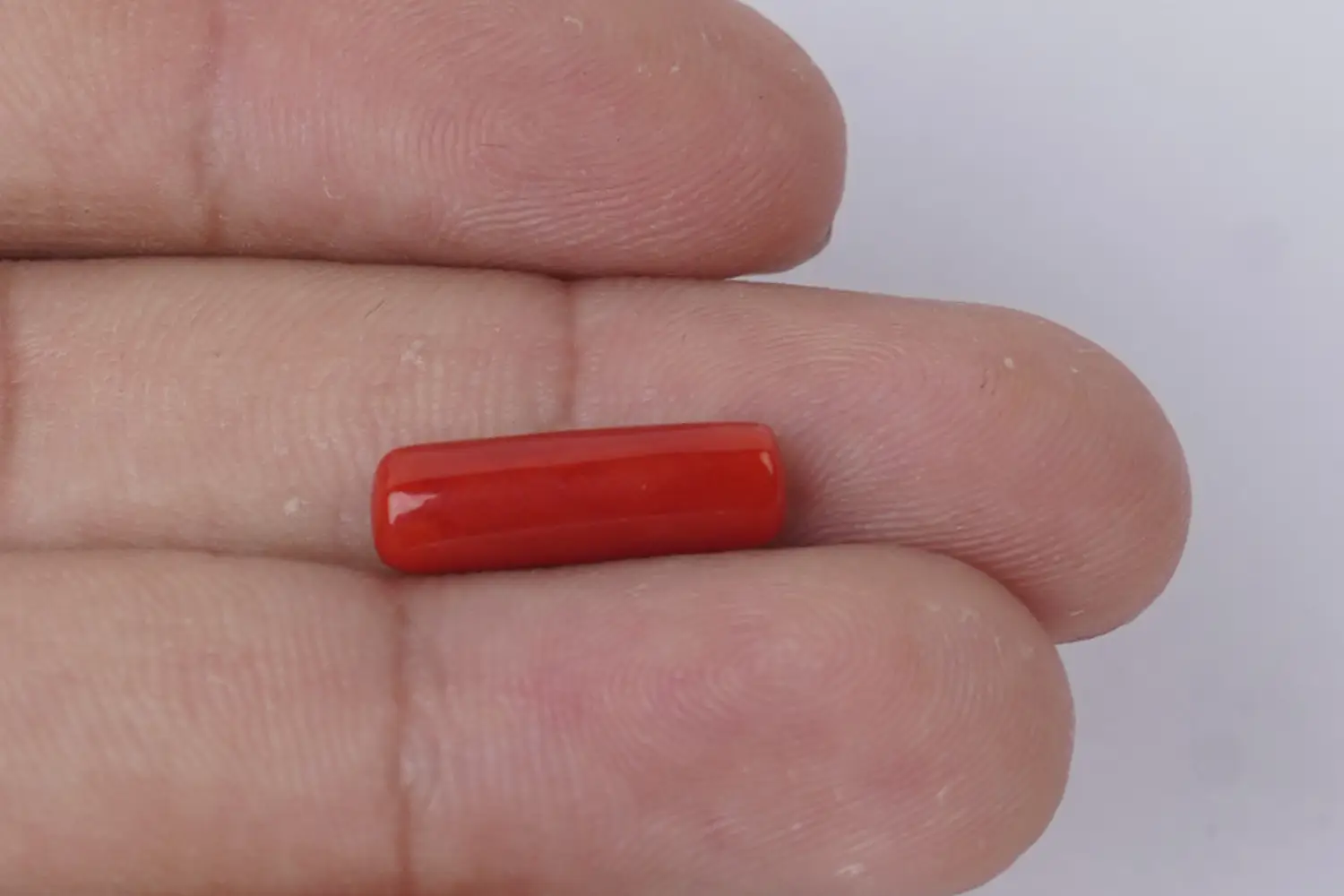 Red Coral (Moonga Stone)-3.85 carats - Image 4