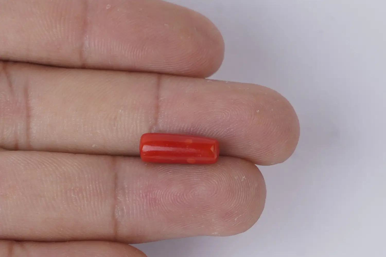 Red Coral (Moonga Stone)-3.86 carats - Image 3