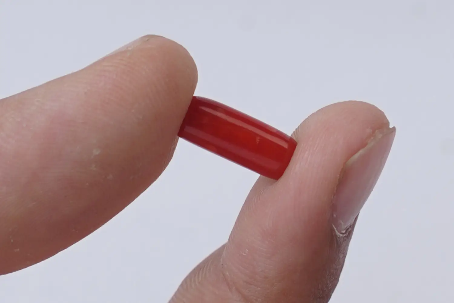 Red Coral (Moonga Stone)-3.86 carats - Image 4