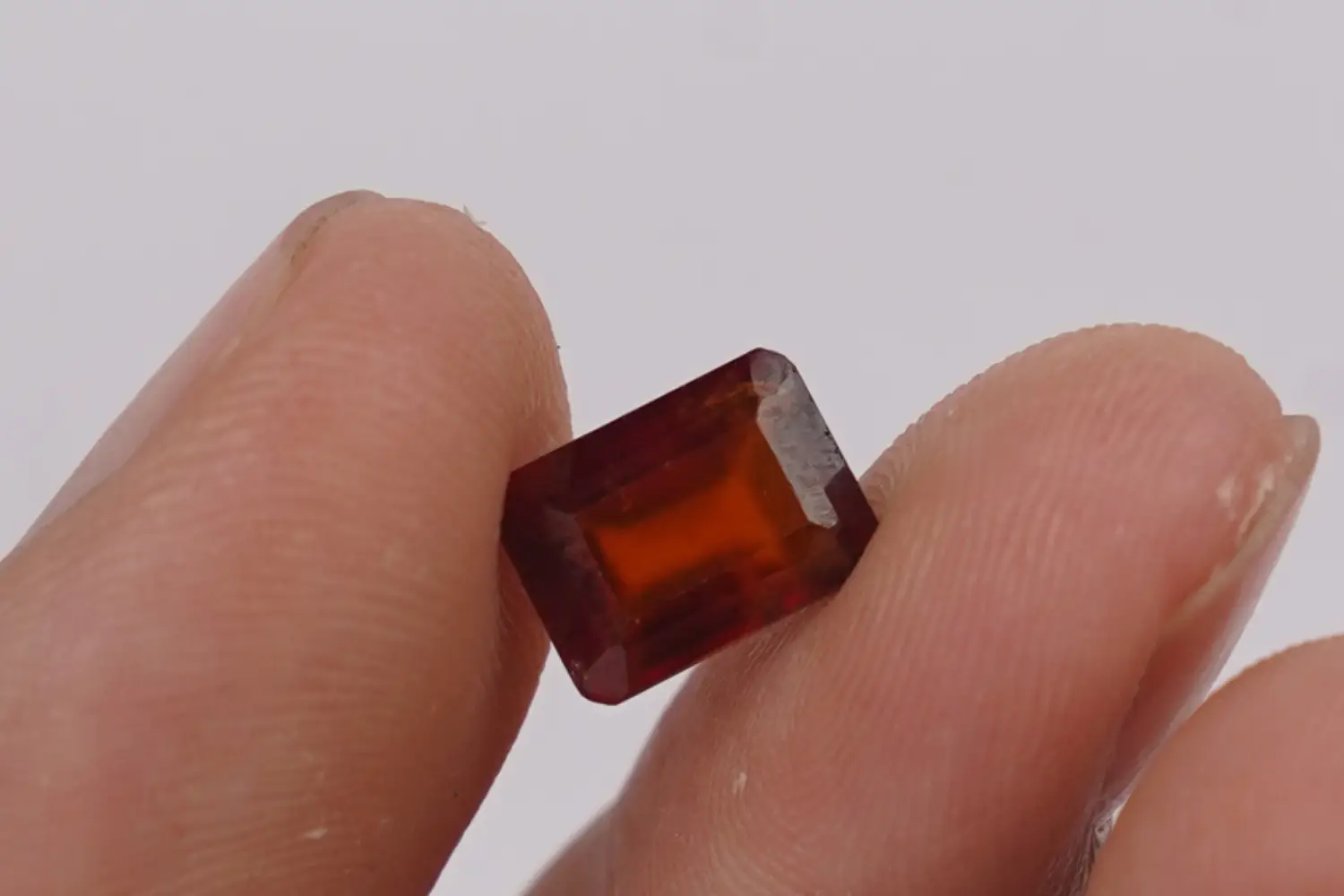 Hessonite (Gomed Stone)- 3.56 carats - Image 4