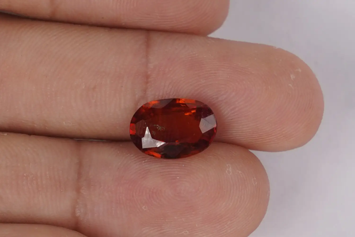 Hessonite (Gomed Stone)- 3.78 carats - Image 3