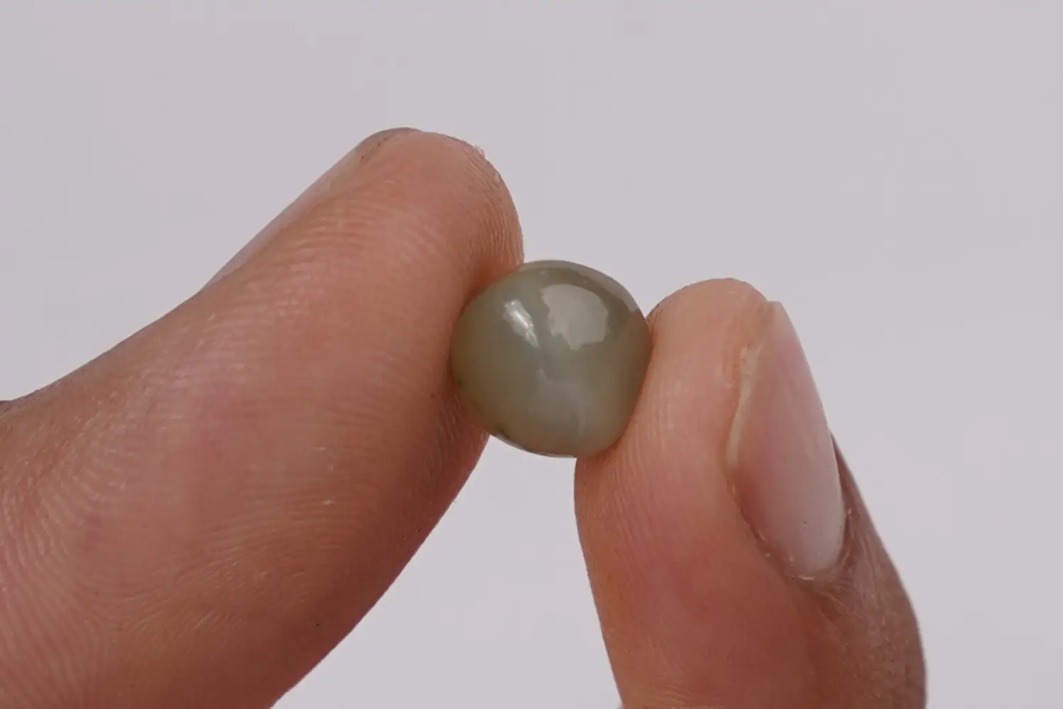 Cat’s Eye (Lahsuniya Stone) - 4. 05 carats - Image 5